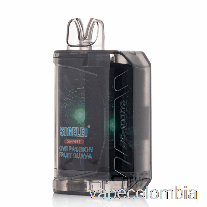 Kit Vape Completo Sigelei Smart Ac10000 0% Cero Nicotina Desechable Kiwi Maracuyá Maracuyá